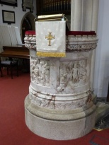 St Austell: C19 pulpit